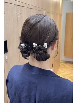 ガーデン 銀座(GARDEN) ヘアセット/お呼ばれヘア/結婚式/参列/編み下ろし/編み込み