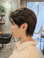 マノハル(MANOHARU)&nbsp;センターパートのナチュラルウルフ