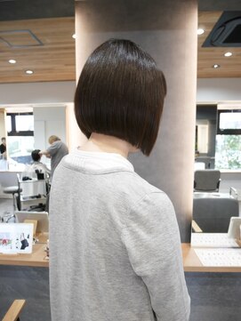 【ボブ/ショート/顔周りレイヤー/髪質改善】