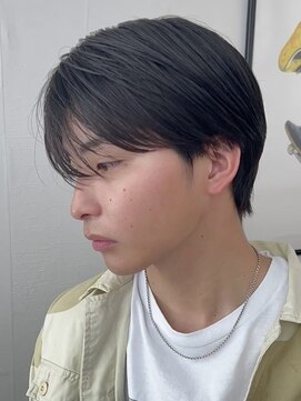 グッドタイムエフティフィフス 横浜西口(GoodTimes ft.fifth) 横浜ニュアンスパーマセンターパート緩めフェザーパーマ40代◆