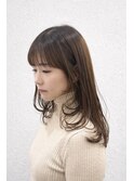 下関　髪質改善　ロングレイヤー　大人女性
