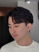 カウンター(COUNTER)&nbsp;メンズセンターパート／フェザーパーマ　【初回　11500円】