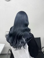 ベルポール(Bell port)&nbsp;着物ヘア/大人ガーリー/ダークアッシュ/似合わせカット/芦屋駅