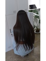 ミヨン 京都烏丸店(miyon)&nbsp;【miyon】韓国レイヤーカット×暗髪カラー×髪質改善