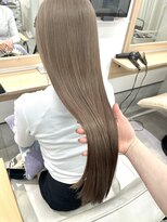 リノショアーズ 元町店(RINOSHORES)&nbsp;ハイトーンロングミルクティーベージュ