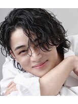 アストラ(ASTRA)&nbsp;MEN’S HAIR/波巻きツイストスパイラル/リバースセンターパート