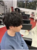 無造作パーマ