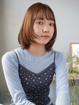 ヘアーループセラデザインワークス(Hair ruup Sela design works) 透明感グレージュの軽やかレイヤーボブ