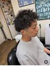 カット＋ツイストパーマ＋本格シェービング