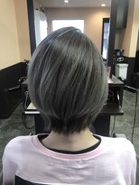 ヒスヘアー クリエイティブスペース(hys hair creative space by lauto)&nbsp;オンブレグラデーションカラー/ショートスタイル