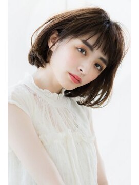 リル 8F 銀座(Rire) 【Rire-リル銀座-】 ショートバンクが決めてのゆるふわボブ☆