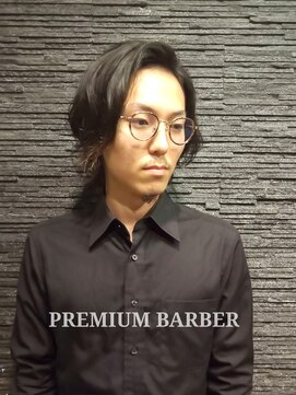 プレミアムバーバー 赤坂店(PREMIUM BARBER produce by HIRO GINZA) ミディアムナチュラルパーマ