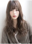 透明感×ゆるふわロング