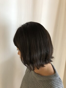 エイト 溝の口店(EIGHT) 【EIGHT溝の口】お客様スタイル_デザインカラー_切りっぱなし