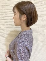 モリオ フロム ロンドン サッポロファクトリー店(morio FROM LONDON)&nbsp;【morio】札幌ボブ　大人かわいい丸みショートボブ