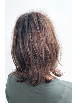 サロン マーニ(salon m ni) ミディアム×コテ風パーマ