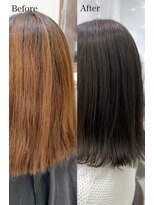 アッシュ 豊田店(Ash)&nbsp;トーンダウン髪質改善カラー