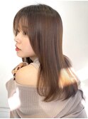【SPADIC中目黒】髪質改善酸熱トリートメント+カット+艶カラー