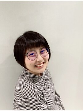 カトレヤ 笑顔際立つ前下がりボブ！