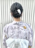 浴衣ヘアセット