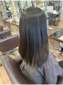 暗髪×髪質改善×ナチュラル