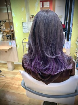 ヘアーモード ケーティー ピュール(Hair Mode KT Purl) セミロング・ラベンダー