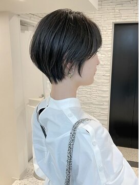 ヘアメイク シンズ レインボー(Hair Make SHIN'S RAINBOW) ショートボブ/大人巻き/ぷつっとボブ/ナチュラルモード/高松