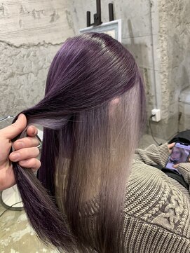 ココ 本八幡(KOKO) ★デザインカラー/レイヤーカット/ウェットヘアオリーブベージュ