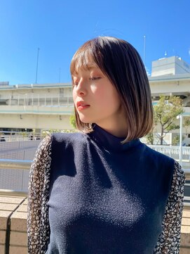 エアー 横浜(AIR) 【長谷川】束感ナチュラルボブ