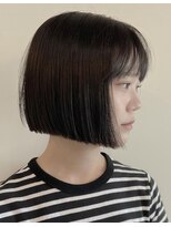 ナループロア ルームー(Nalu pu loa ROOMOO)&nbsp;ゆるまきタッセルカット/タッセルカット/タンバルモリ/韓国ボブ