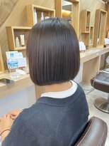 ヘア プロデュース キュオン(hair produce CUEON.) ボブ×グレージュ