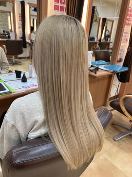 プランタン フォー ヘアー(printemps FOR HAIR) ハイトーンブロンドカラー