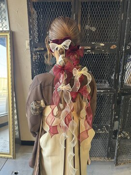 バブルス(BUBBLES) 卒業式ヘアセット