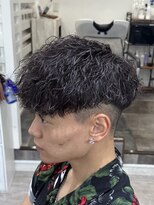 メンズ サロン ドット トウキョウ 町田店(men's salon dot. tokyo)&nbsp;縦落ちツイスパ×スペインカール