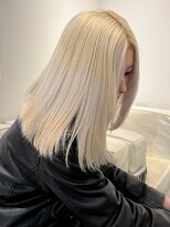 ベレーザ 渋谷(BELEZA)&nbsp;7058韓国ブロンドハイライトグラデーション艶髪ハイトーンカラー