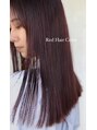ゼンドット キョウト(Zen. kyoto) ブリーチなし暖色系カラーも得意です。RED hair color