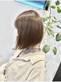 ショート ボブ 髪質改善 縮毛矯正 ミセス