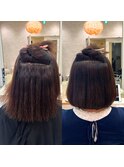 sinsナチュラルストレートボブ