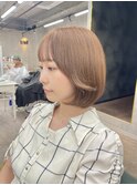 ボブ/切りっぱなしボブ/レイヤーボブ/フェザーバング