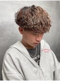 MEN'S HAIR カルマパーマ ダークアッシュ ニュアンスパーマ