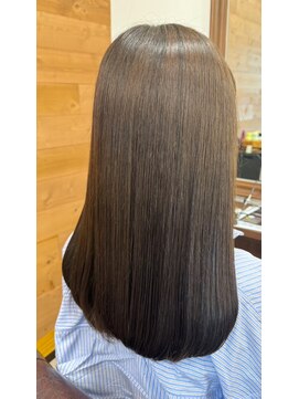 オリオリ(oli-oli) 髪質改善艶カラー/マロンブラウン/オリーブベージュ