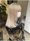 ホワイトカラー/名古屋美容室/ハイトーン/ケアブリーチ
