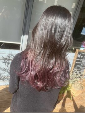 ヘアデザインハレ(hair design HARE) グラデーションカラー