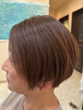 ビーグレイス まとまりショート×40代艶々おとなスタイル