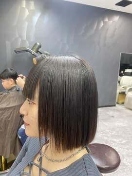 アローズ 久留米店(arose) 毛先のハネをなくす縮毛矯正