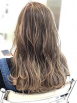 コワフェル ド エクセル 白楽店(la coiffure de excel)&nbsp;ベージュ3Dハイライトカラー