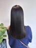 【★圧倒的ツヤ感★】髪質改善ストレート＋カット＋カラー￥41,800→￥31,680～