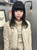 ペレ 梅田(PELE)&nbsp;黒髪/ボブルフ/ネビージュ/小顔/ワンレン/梅田/髪質改善/前髪