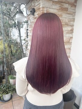 アメーテール アーム(a.meteru) ブリーチ無しボルドー