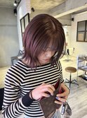 春にピッタリの明るめこっくりブラウンカラー